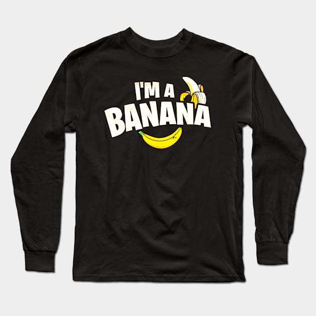 Banana Long Sleeve T-Shirt by windupraditya6